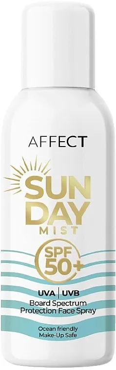 Affect Cosmetics SunDay SPF 50+ Protection Face Spray Zaštitni sprej za lice