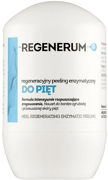 Aflofarm Regenerum Heel Regenerating Enzymatic Peeling Roll On Regenerativni enzimski piling za pete
