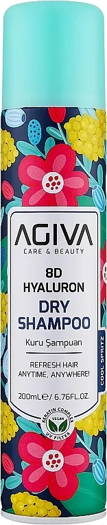 Agiva 8D Hyoluron Dry Shampoo Suvi šampon za kosu