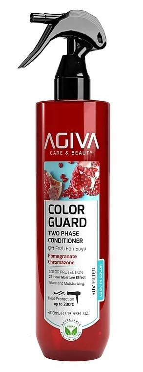 Agiva Color Guard Two Phase Pomegranate Conditioner Dvofazni regenerator u spreju za zaštitu boje kose sa narom