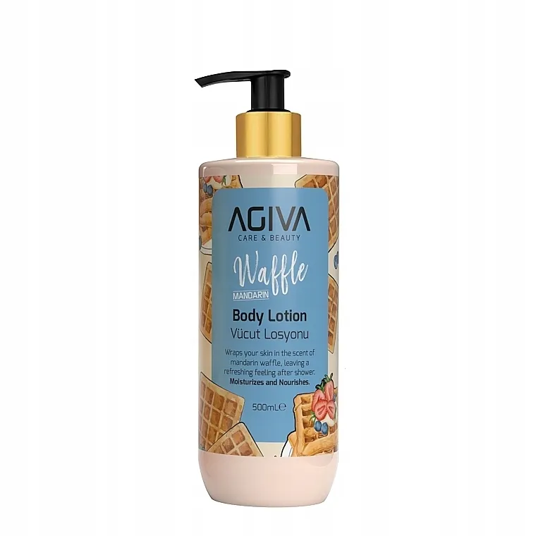 Agiva Mandarin Waffle Body Lotion Losion za telo Mandarina Vafl