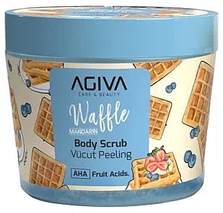 Agiva Mandarin Waffle Body Scrub Piling za telo Mandarin Vafl