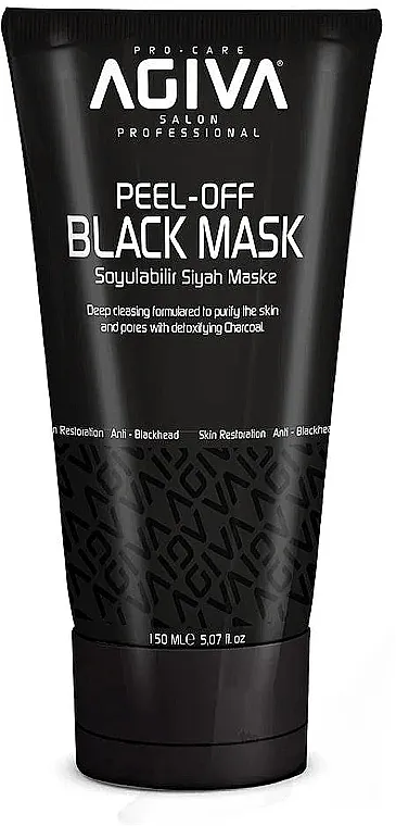 Agiva Peel Off Black Mask Activated Charbon Anti-Blackhead Maska za lice s aktivnim ugljenom