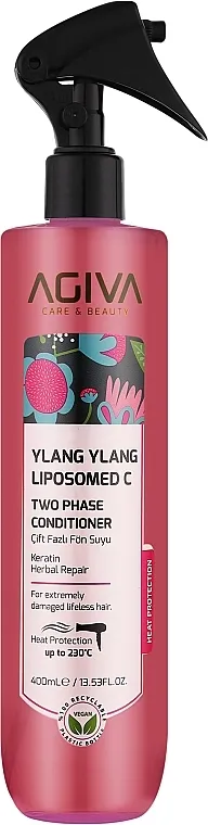 Agiva Ylang Ylang Liposomed C Two Phase Conditioner Dvofazni regenerator u spreju za kosu sa termoochranom