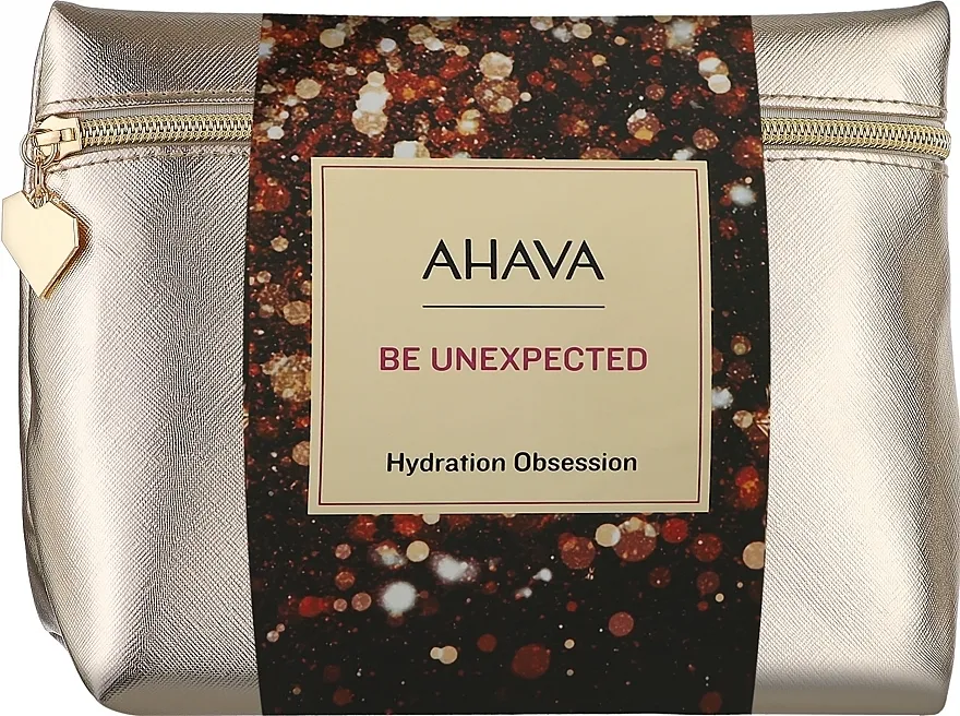 Ahava Be Unexpected Hydration Obsession Set (mask/50ml + cr/50ml + serum/30ml + bag) Set, 4 proizvoda