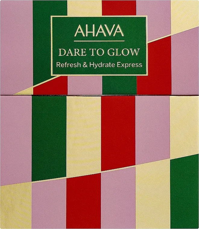 Ahava Refresh &amp; Hydrate Express (h/cr/40ml + sh/gel/40ml + f/cr/15ml + f/mask/15ml) Set
