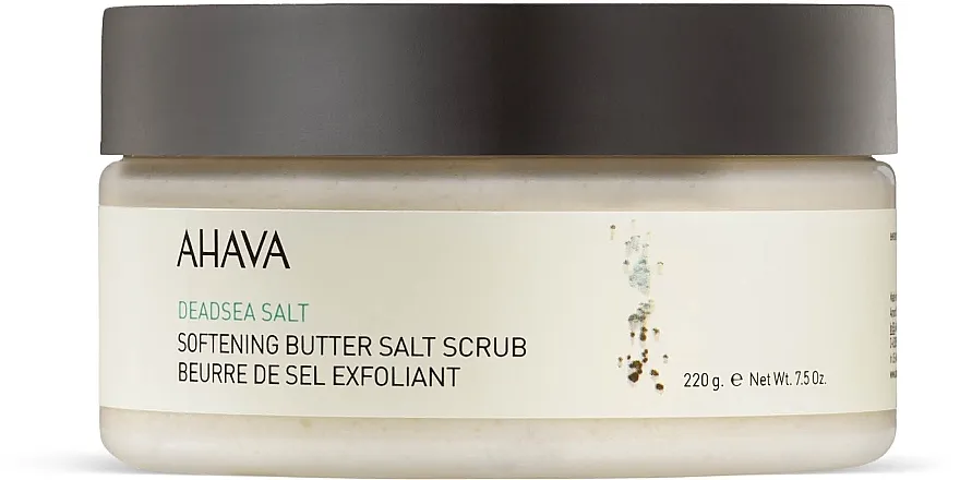 Ahava Softening Butter Salt Scrub Uljno-solni piling za tijelo na bazi soli Mrtvog mora