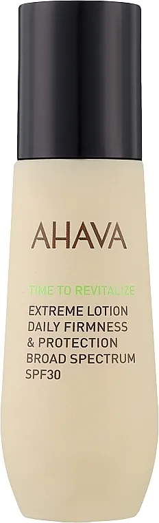Ahava Time To Revitalize Extreme Lotion Daily Firmness &amp; Protection Broad Spectrum SPF30 Losion za učvršćivanje lica