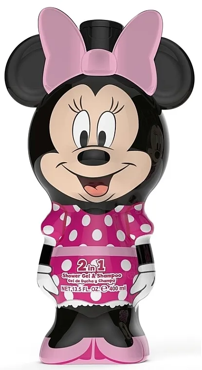 Air-Val International Minnie Mouse 2D Shower Gel &amp; Shampoo Gel šampon