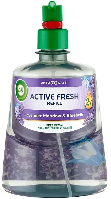 Air Wick 24/7 Active Fresh Refill Lavender Meadow And Bluebells Punjenje za automatski difuzor "Lavanda livada i zvončići"