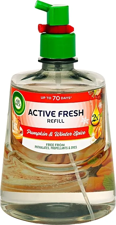 Air Wick 24/7 Active Fresh Refill Pumpkin &amp; Winter Spice Uložak za automatski difuzer "Bundeva i zimski začini"