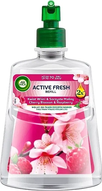 Air Wick Active Fresh Cherry Blossom And Raspberry Refill Zamenski uložak za automatski difuzor