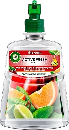 Air Wick Active Fresh Fruity Sangria &amp; Spices Refill Zamenski uložak za automatski difuzor
