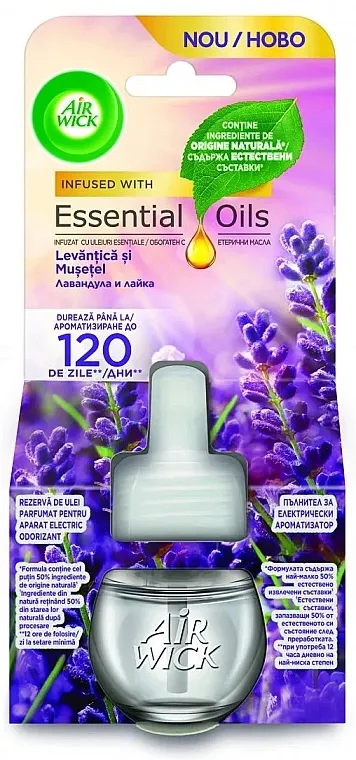 Air Wick Essential Oils Electric Zamenska patrona za osveživač vazduha 'Lavanda i kamilica'