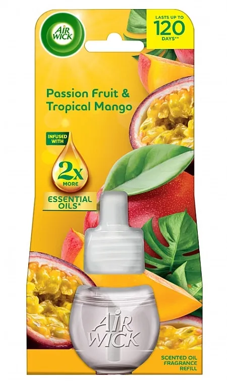 Air Wick Essential Oils Passion Fruit&amp;Tropical Mango Punjivo punjenje za osveživač vazduha "Marakuja i tropski mango"