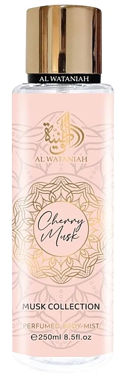 Al Wataniah Khususi Musk Collection Perfumed Body Mist Cherry Musk Parfimisani sprej za telo Cherry Musk