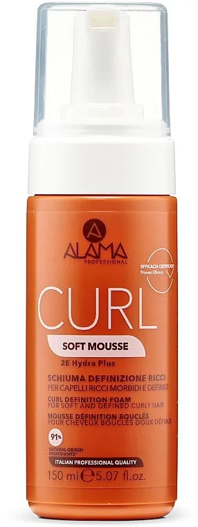 Alama Curl Soft Mousse Foam Pena za kovrdžavu kosu