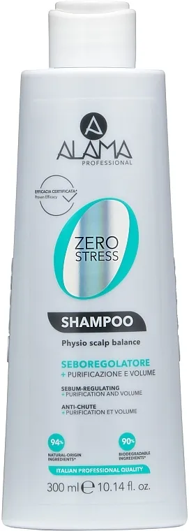 Alama Zero Stress Sebum-Regulating Shampoo Šampon za regulaciju lučenja sebuma