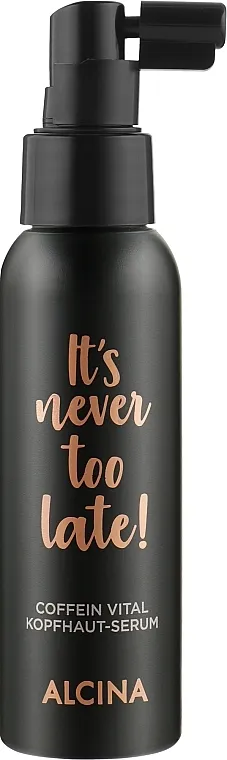 Alcina It's Never Too Late Coffein Vital Scalp Serum Serum za vlasište s kofeinom