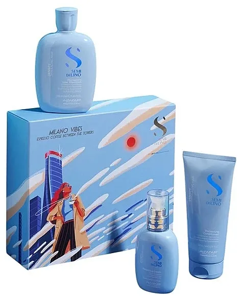 Alfaparf Semi di Lino Density Set (shm/250ml + cond/200ml + h/cr/125ml)