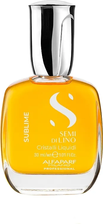 Alfaparf Semi Di Lino Sublime Cristalli Liquidi Instant Illuminating Serum For All Hair Types Tekući kristali za kosu