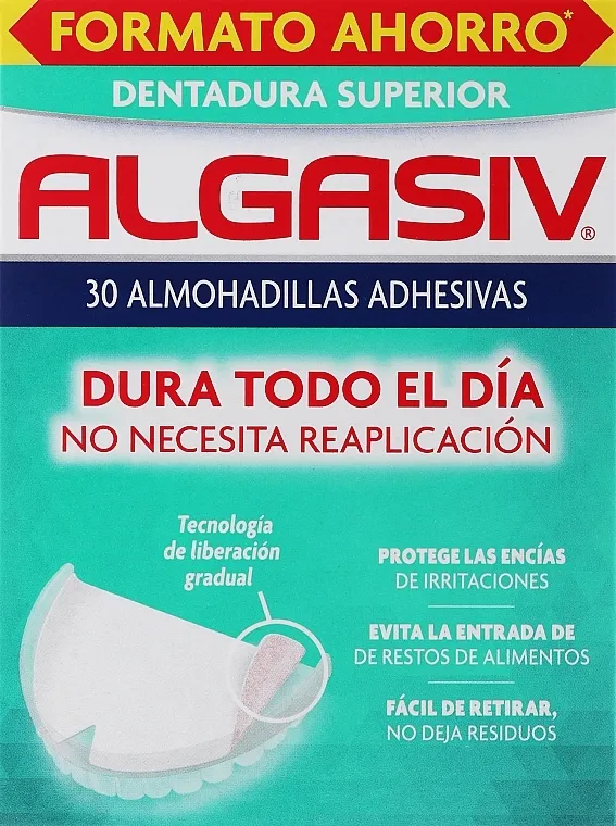 Algasiv Superior Almohadillas Adhesivas Jastučići za proteze, 30 kom.