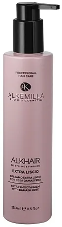 Alkemilla Eco Bio Cosmetic Balsamo Lucidante Extra Liscio Ugladjujući regenerator koji daje sjaj kosi