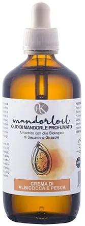 Alkemilla Eco Bio Cosmetic Mandorloil Crema di Albicocca e Pesca Ulje od badema sa aromom kajsije i breskve