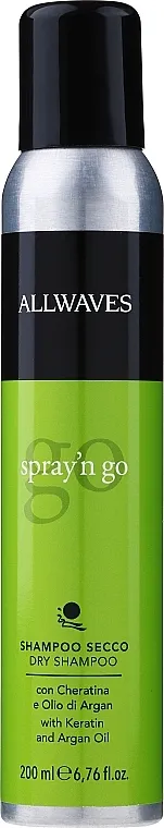 Allwaves Spray'n Go Dry Shampoo Šampon za suhu kosu