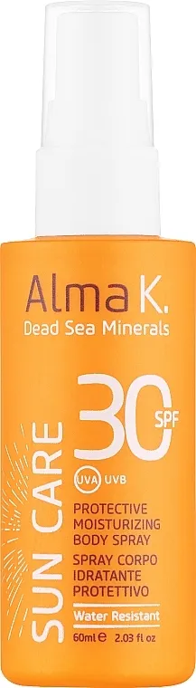 Alma K Sun Care Protective Moisturizing Body Spray SPF 30 Sprej za zaštitu od sunca za tijelo