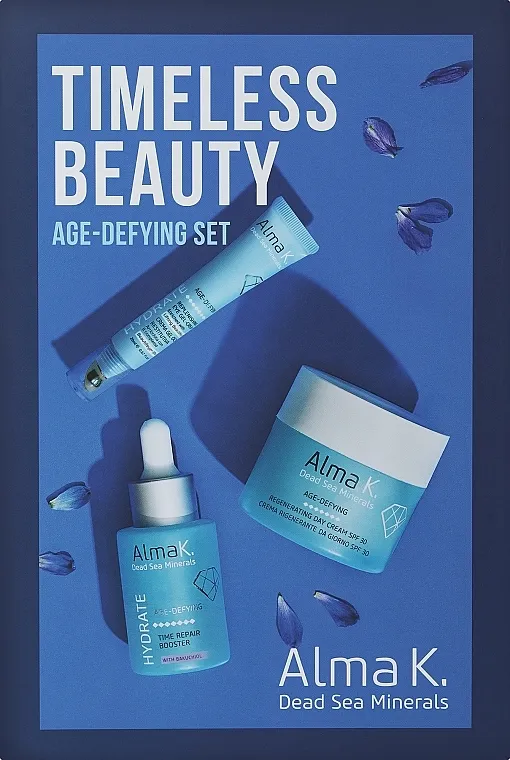 Alma K. Timeless Beauty Age-defying Set (boost/30ml + eye/gel-cr/20ml + f/cr/50ml) Komplet