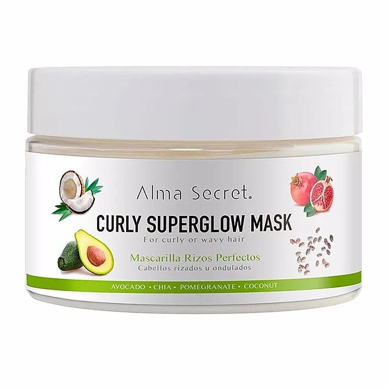 Alma Secret Curly Superglow Mask Maska za kovrčavu kosu