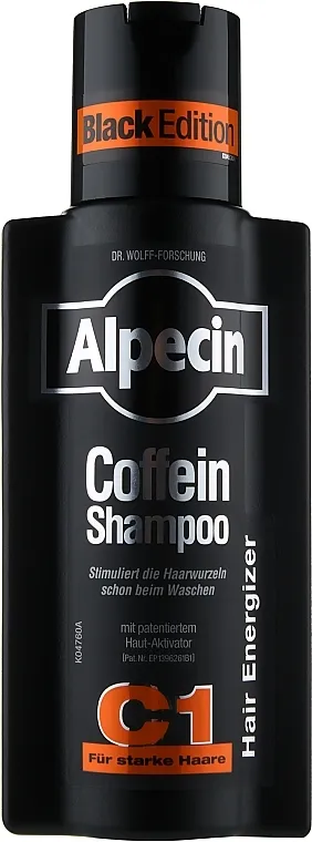 Alpecin C1 Caffeine Shampoo Black Edition Šampon protiv opadanja kose s kofeinom