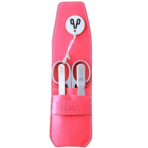 Alpen Set za manikir, 3-dijelni, 6800YLR, roze