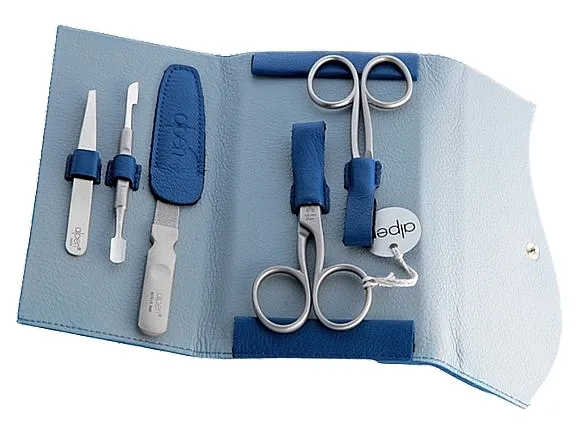Alpen Set za manikir, 5-delni, 6836R, plavi