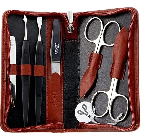 Alpen Set za manikir, 6 delova, 6822, crveni