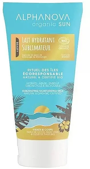 Alphanova Organic Sun Sublimating Moisturizing Milk Mleko za telo
