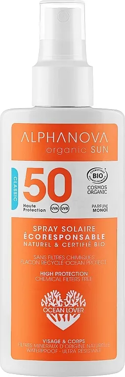 Alphanova Sun Protection Spray SPF 50 Sprej za sunčanje