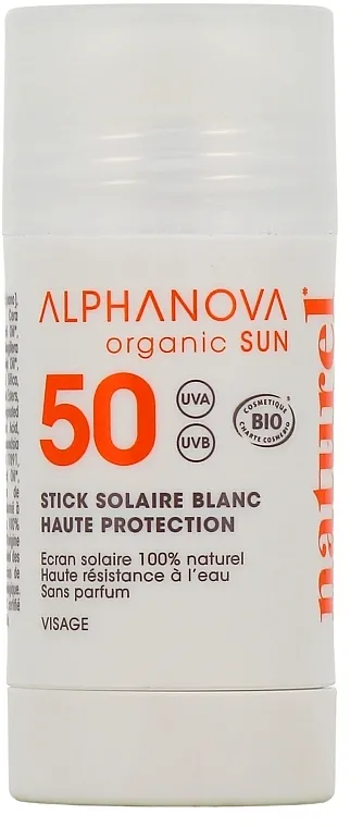 Alphanova Sun Stick Solaire Bio SPF 50+ Štift za zaštitu lica od sunca