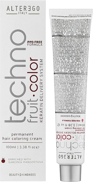Alter Ego Techno Fruit Color Permanent Hair Coloring Cream Trajna krem boja za kosu