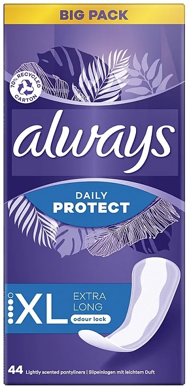 Always Dailies Extra Protect Long Plus Higijenski ulošci, 44 kom.
