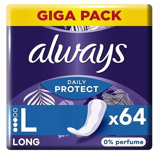 Always Daily Protect Long Higijenski ulošci L, 64 kom.