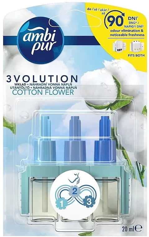 Ambi Pur 3volution Cotton Flower (dopuna) Električni difuzor "Cvijet pamuka"