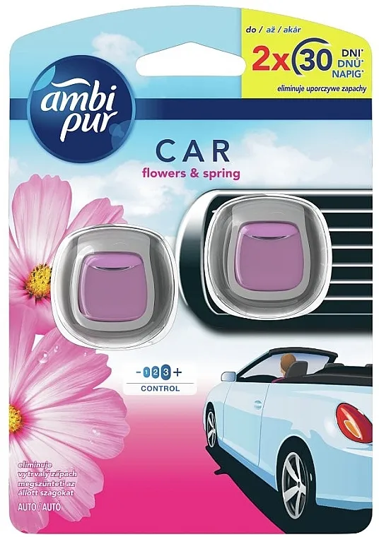 Ambi Pur Duo Osveživač vazduha za automobil "Cveće i proleće"