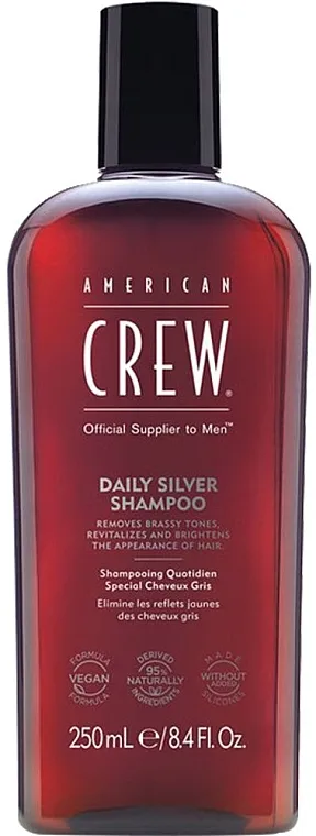 American Crew Daily Silver Shampoo Šampon za sijedu kosu