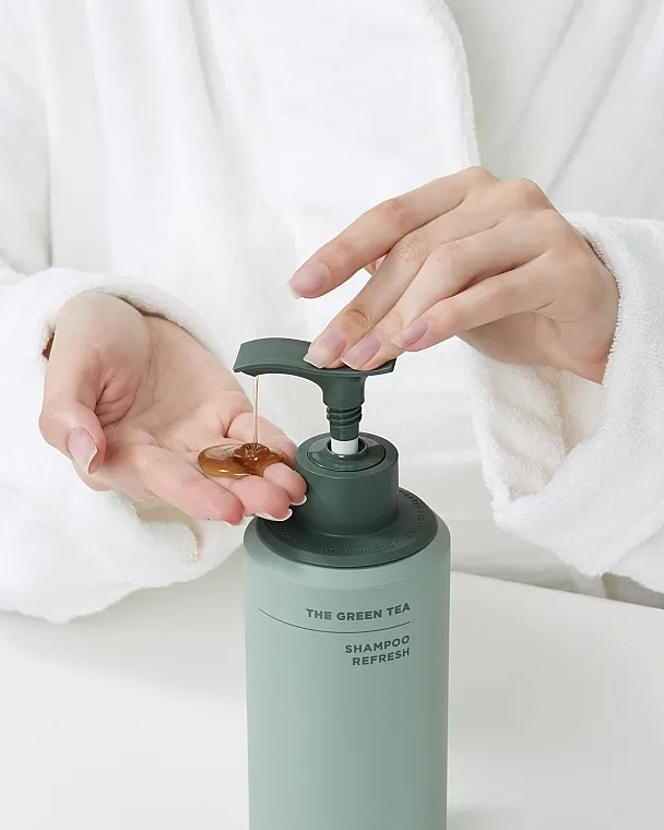 Amos Professional The Green Tea Shampoo Refresh Osvežavajući šampon za tanku kosu