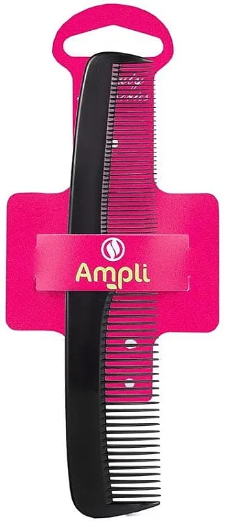 Ampli Češalj za kosu, crni, 18,3 cm