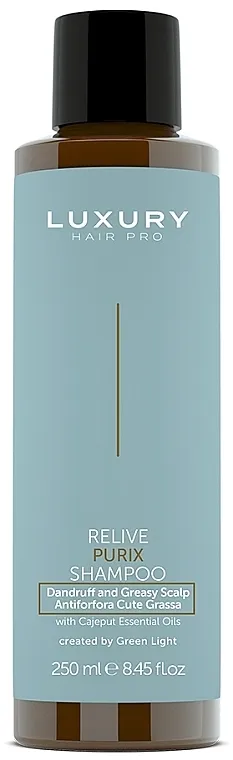 Šampon protiv peruti za masno vlasište Green Light Luxury Hair Pro Relive Purix Shampoo Dandruff &amp; Greasy Scalp