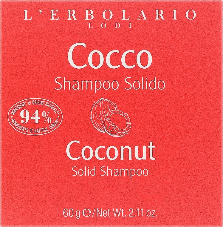 Šampon u čvrstom obliku L'Erbolario Coconut Solid Shampoo
