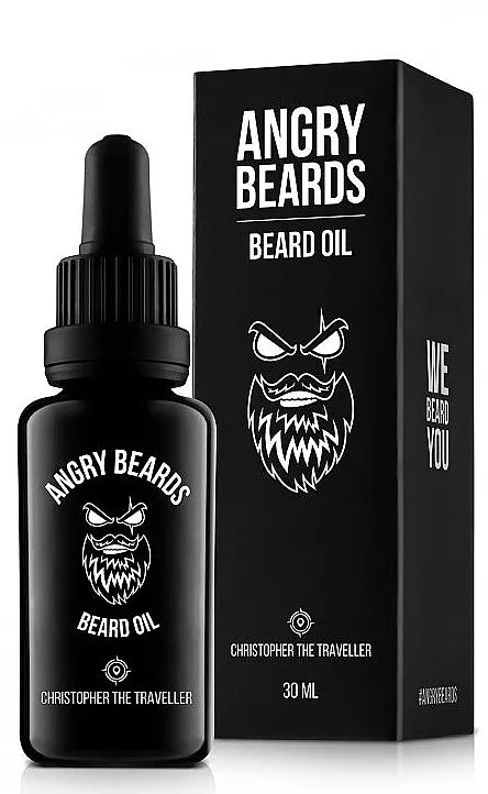 Angry Beards Christopher the Traveller Beard Oil Ulje za bradu